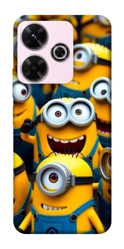 Чохол itsPrint Minions для Xiaomi Redmi 13 4G / Poco M6 4G, дитячі, купити оптом з доставкою