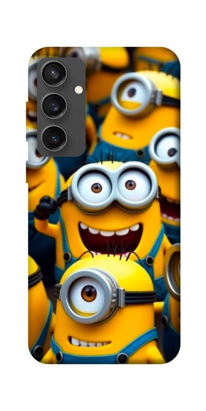 Чохол itsPrint Minions для Samsung Galaxy S24 FE, дитячі, купити оптом з доставкою