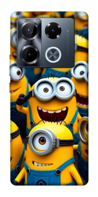 Чохол itsPrint Minions для Infinix Note 40 Pro 4G, дитячі, купити оптом з доставкою