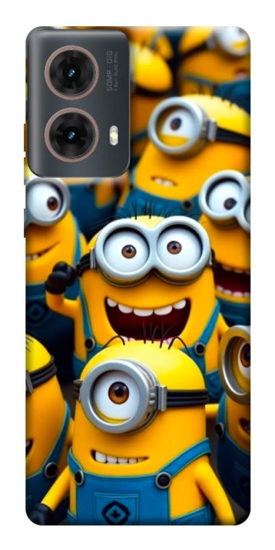 Чехол itsPrint Minions для Motorola Moto G85, детские, купить оптом с доставкой