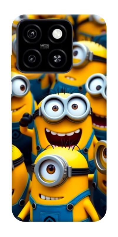 Чехол itsPrint Minions для ZTE Blade A55 4G, детские, купить оптом с доставкой