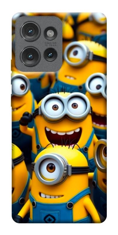 Чехол itsPrint Minions для Motorola Edge 50, детские, купить оптом с доставкой