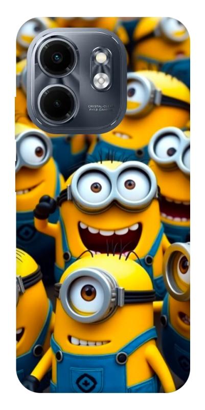 Чохол itsPrint Minions для Infinix Smart 9 4G / Hot 50i, дитячі, купити оптом з доставкою