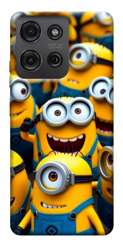 Чехол itsPrint Minions для Motorola Moto G75 5G, детские, купить оптом с доставкой