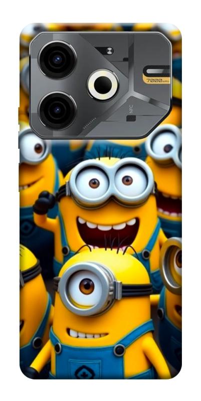 Чехол itsPrint Minions для TECNO Pova 6 Neo (LI6), детские, купить оптом с доставкой