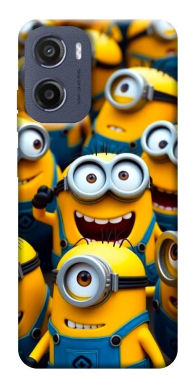 Чехол itsPrint Minions для Motorola Moto G05, детские, купить оптом с доставкой
