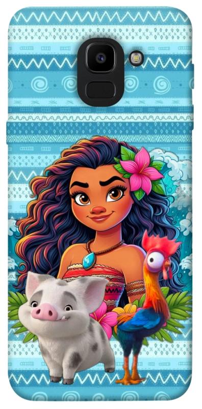 Чехол itsPrint Moana для Samsung J600F Galaxy J6 (2018), детские, купить оптом с доставкой