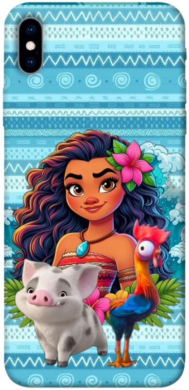 Чехол itsPrint Moana для Apple iPhone XS Max (6.5"), детские, купить оптом с доставкой