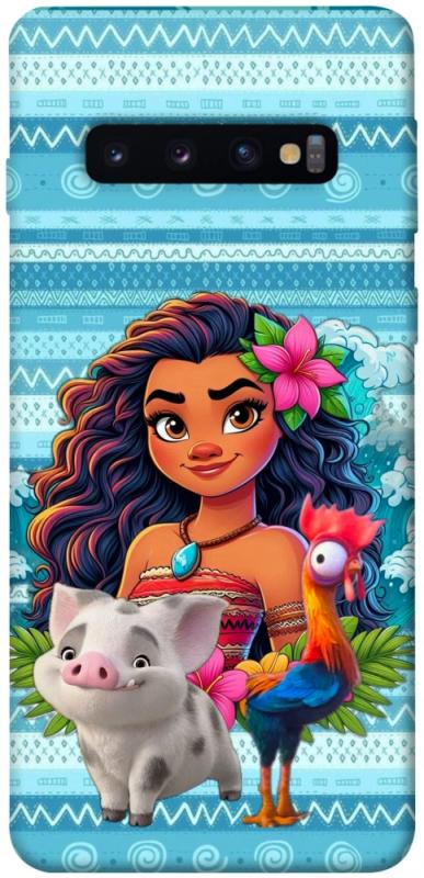 Чехол itsPrint Moana для Samsung Galaxy S10, детские, купить оптом с доставкой