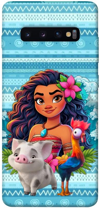 Чохол itsPrint Moana для Samsung Galaxy S10+, дитячі, купити оптом з доставкою