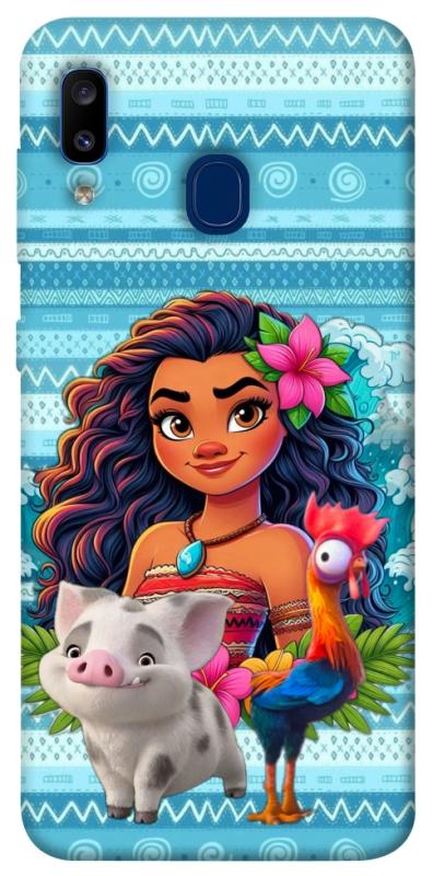 Чехол itsPrint Moana для Samsung Galaxy A20 / A30, детские, купить оптом с доставкой