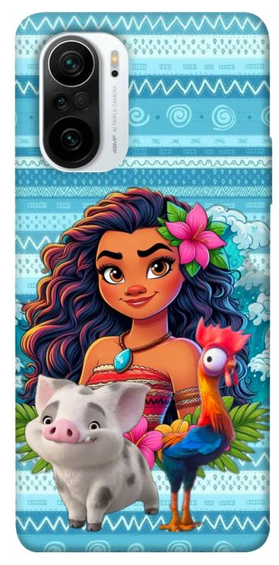 Чехол itsPrint Moana для Xiaomi Redmi K40 / K40 Pro / K40 Pro+ / Poco F3, детские, купить оптом с доставкой