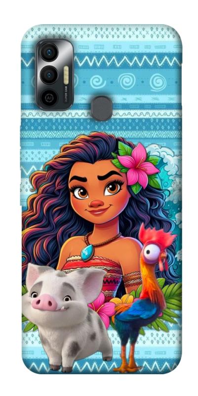 Чехол itsPrint Moana для TECNO Spark 7, детские, купить оптом с доставкой