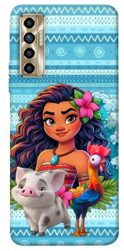 Чохол itsPrint Moana для TECNO Camon 17P, дитячі, купити оптом з доставкою
