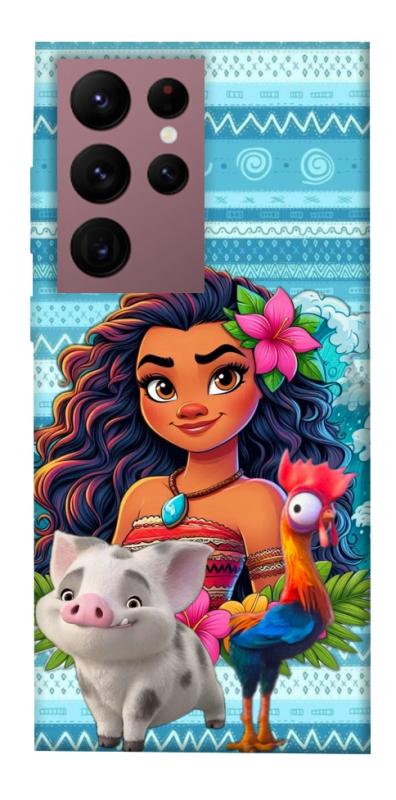 Чохол itsPrint Moana для Samsung Galaxy S22 Ultra, дитячі, купити оптом з доставкою