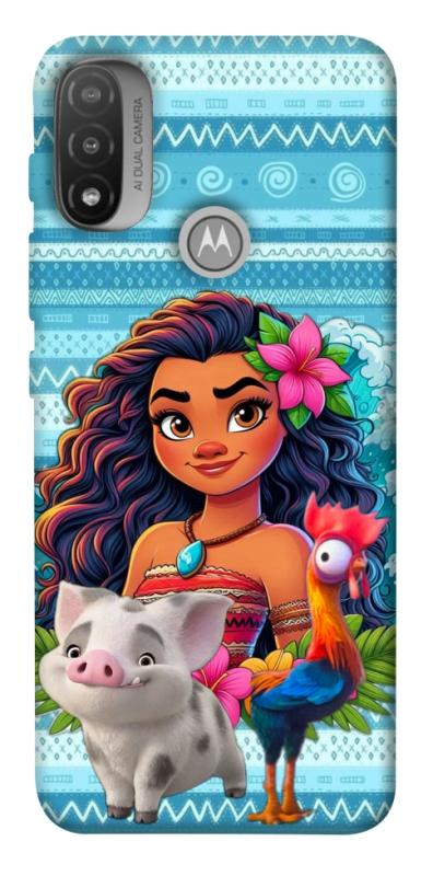 Чохол itsPrint Moana для Motorola Moto E20, дитячі, купити оптом з доставкою