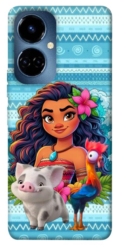 Чехол itsPrint Moana для TECNO Camon 19 (CI6n) / 19 Pro (CI8n), детские, купить оптом с доставкой