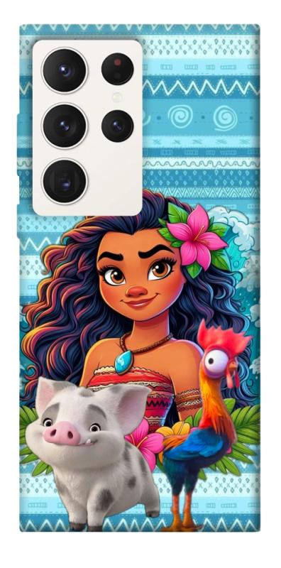 Чехол itsPrint Moana для Samsung Galaxy S23 Ultra, детские, купить оптом с доставкой