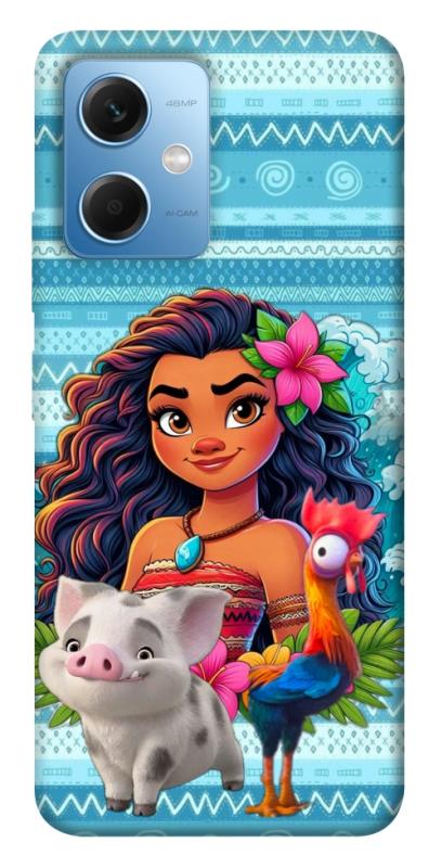 Чехол itsPrint Moana для Xiaomi Redmi Note 12 5G, детские, купить оптом с доставкой