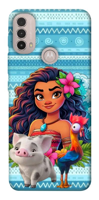 Чохол itsPrint Moana для Motorola Moto E40, дитячі, купити оптом з доставкою