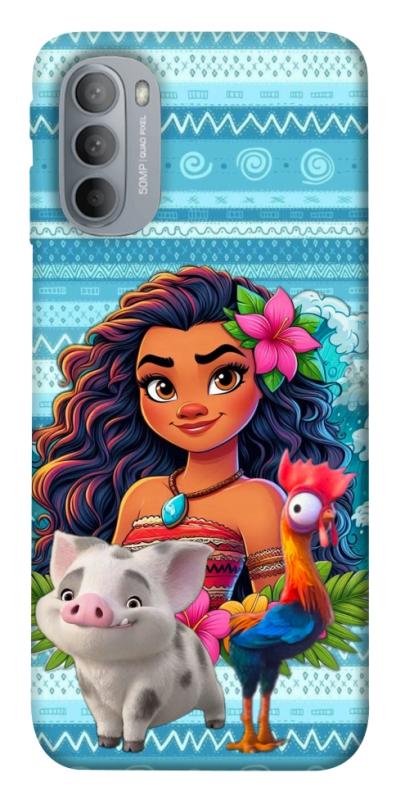 Чехол itsPrint Moana для Motorola Moto G31, детские, купить оптом с доставкой