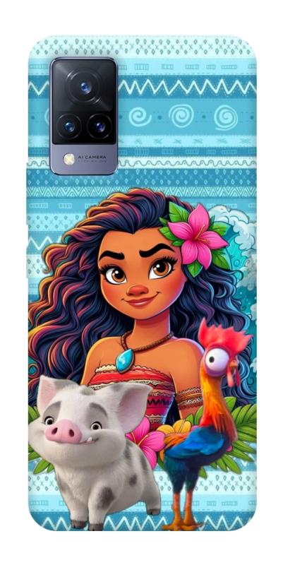 Чехол itsPrint Moana для Vivo V21, детские, купить оптом с доставкой