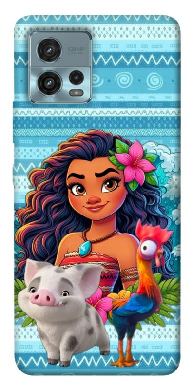 Чехол itsPrint Moana для Motorola Moto G72, детские, купить оптом с доставкой
