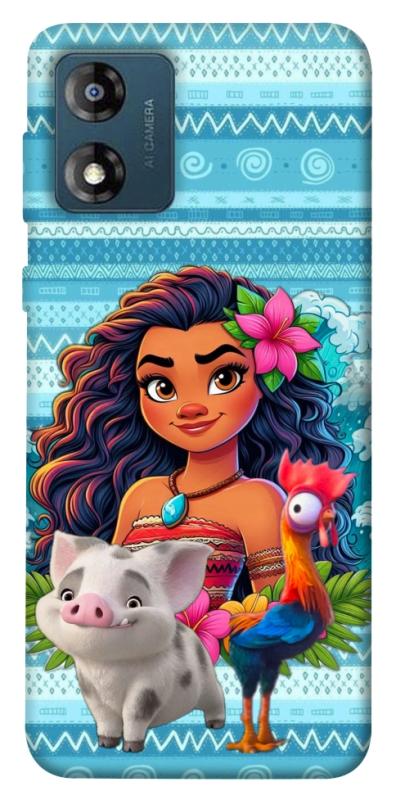Чохол itsPrint Moana для Motorola Moto E13, дитячі, купити оптом з доставкою