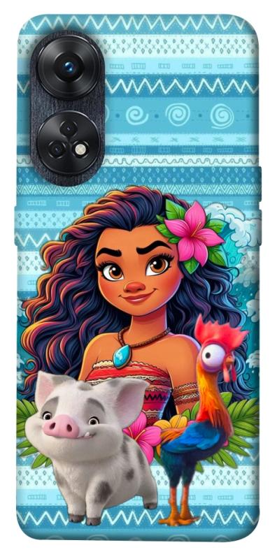 Чехол itsPrint Moana для Oppo Reno 8 T 4G, детские, купить оптом с доставкой