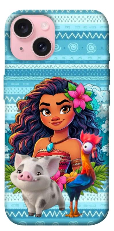 Чохол itsPrint Moana для Apple iPhone 15 (6.1"), дитячі, купити оптом з доставкою