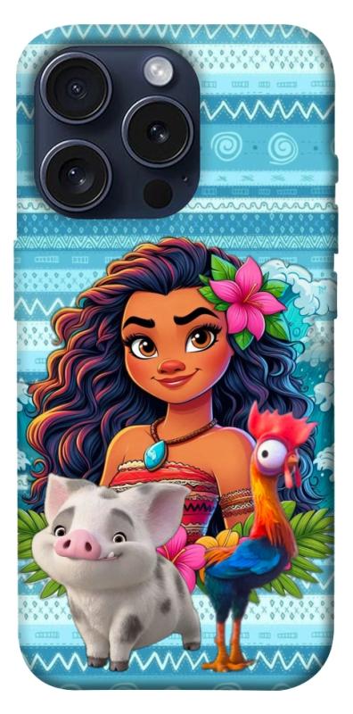 Чехол itsPrint Moana для Apple iPhone 15 Pro (6.1"), детские, купить оптом с доставкой
