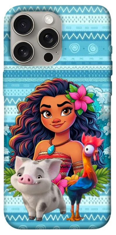 Чехол itsPrint Moana для Apple iPhone 15 Pro Max (6.7"), детские, купить оптом с доставкой