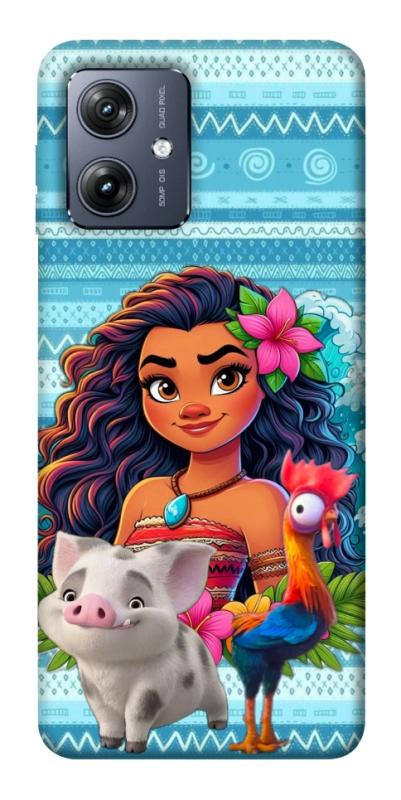 Чохол itsPrint Moana для Motorola Moto G54, дитячі, купити оптом з доставкою