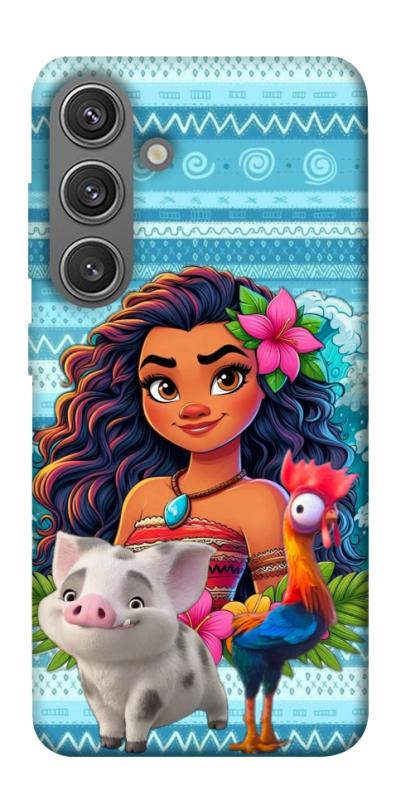 Чехол itsPrint Moana для Samsung Galaxy S24, детские, купить оптом с доставкой
