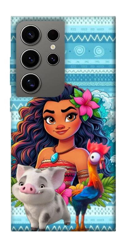 Чехол itsPrint Moana для Samsung Galaxy S24 Ultra, детские, купить оптом с доставкой
