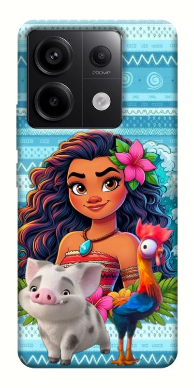 Чехол itsPrint Moana для Xiaomi Redmi Note 13 Pro 4G, детские, купить оптом с доставкой