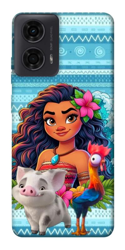 Чехол itsPrint Moana для Motorola Moto G24, детские, купить оптом с доставкой