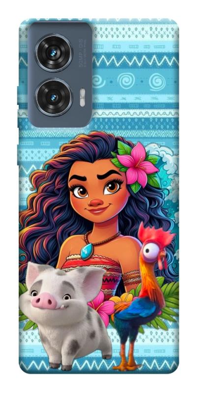 Чехол itsPrint Moana для Motorola Edge 50 Fusion, детские, купить оптом с доставкой