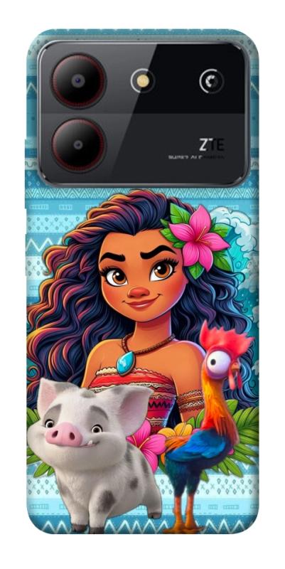 Чехол itsPrint Moana для ZTE Blade A54 4G, детские, купить оптом с доставкой