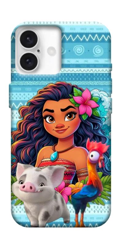 Чехол itsPrint Moana для Apple iPhone 16 Plus (6.7"), детские, купить оптом с доставкой