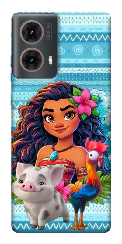 Чехол itsPrint Moana для Motorola Moto G85, детские, купить оптом с доставкой