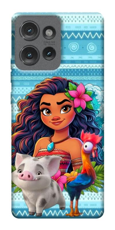 Чохол itsPrint Moana для Motorola Edge 50, дитячі, купити оптом з доставкою