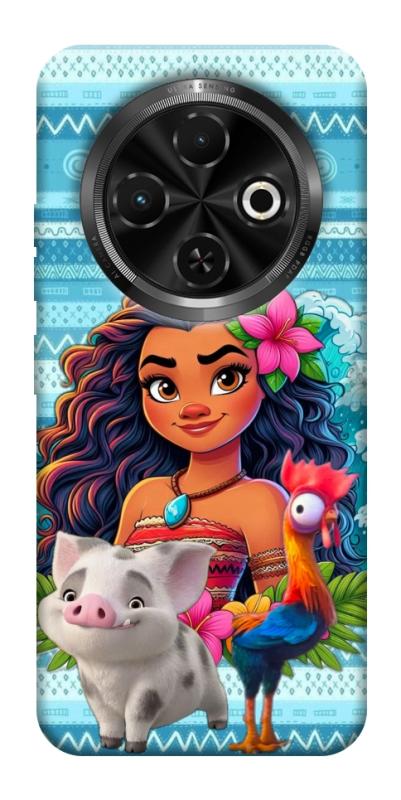 Чехол itsPrint Moana для TECNO Spark 30C, детские, купить оптом с доставкой