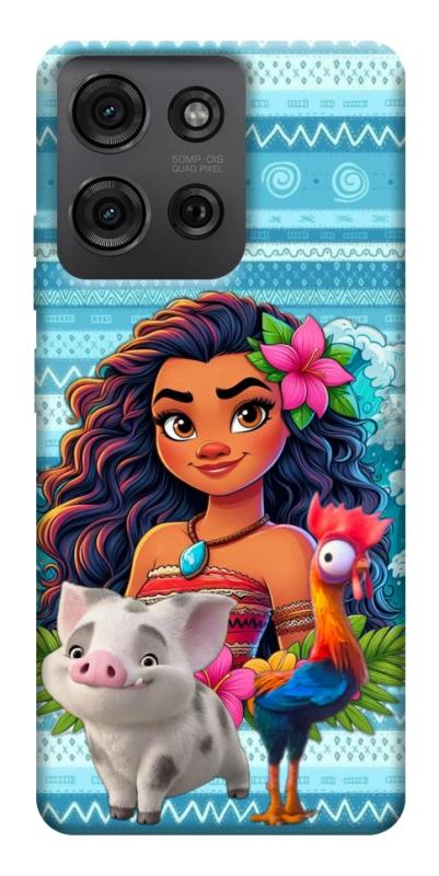 Чехол itsPrint Moana для Motorola Moto G75 5G, детские, купить оптом с доставкой
