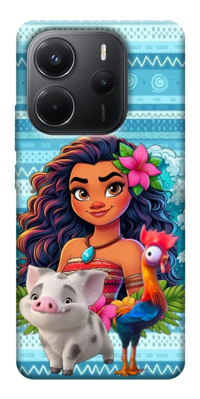 Чехол itsPrint Moana для Xiaomi Redmi Note 14 4G (Int. version), детские, купить оптом с доставкой
