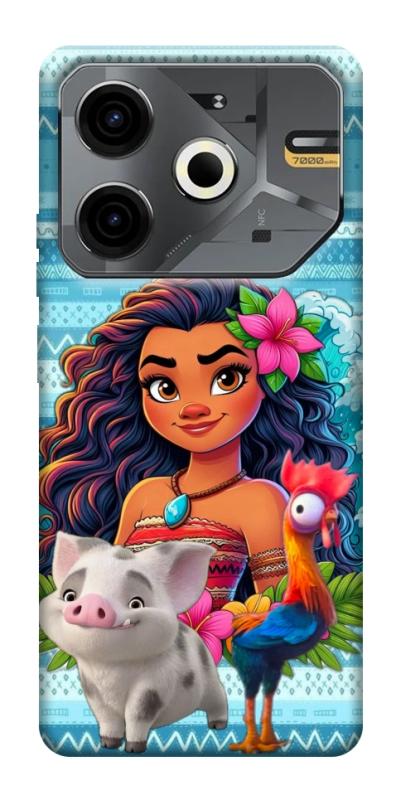 Чохол itsPrint Moana для TECNO Pova 6 Neo (LI6), дитячі, купити оптом з доставкою