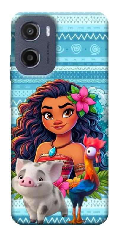 Чехол itsPrint Moana для Motorola Moto G05, детские, купить оптом с доставкой