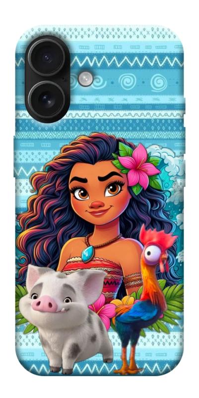 Чехол itsPrint Moana для Apple iPhone 17 (6.3"), детские, купить оптом с доставкой