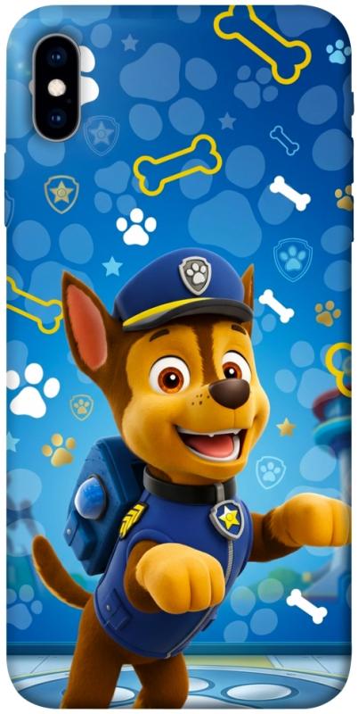 Чехол itsPrint Paw Patrol Chase для Apple iPhone X (5.8"), детские, купить оптом с доставкой