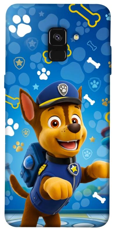 Чехол itsPrint Paw Patrol Chase для Samsung A530 Galaxy A8 (2018), детские, купить оптом с доставкой